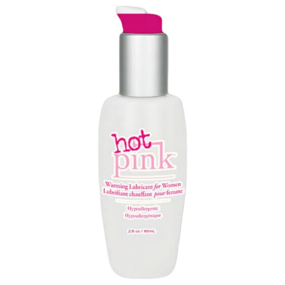 Hot Pink - Water-Based Warming Lubricant (80 ml) 