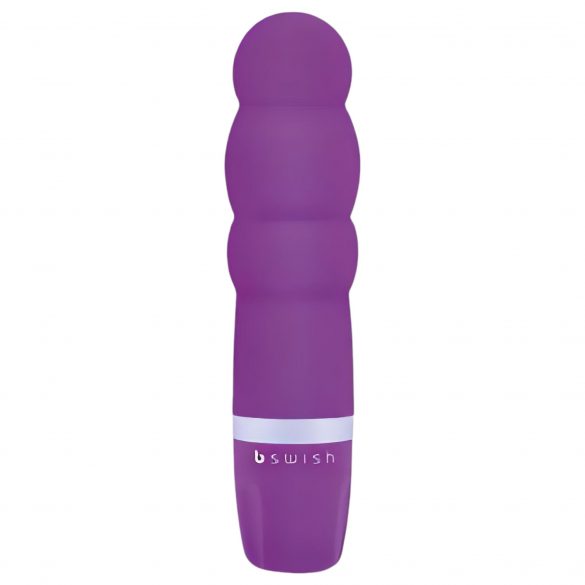 B SWISH Bcute Pearl - Waterproof Beaded Vibrator (Purple) 