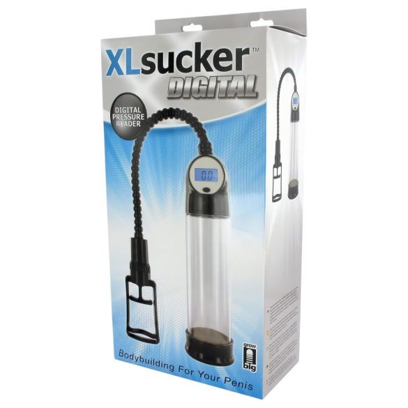 XLSUCKER - digital potency and penis pump (transparent)