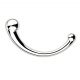 NJOY Pjur Wand - Anal Hook Dildo (Silver) 