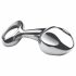 Njoy Pure Plug 2.0 - Metal Anal Dildo (Silver) 