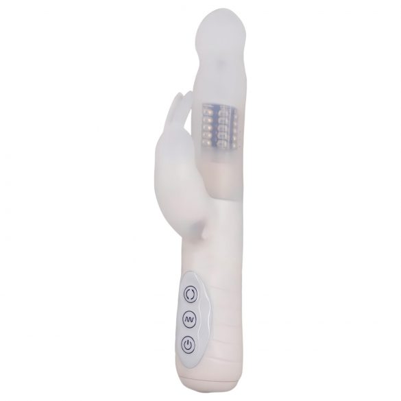 Layla Artiche - Waterproof, Rotating Clitoral Vibrator (White) 