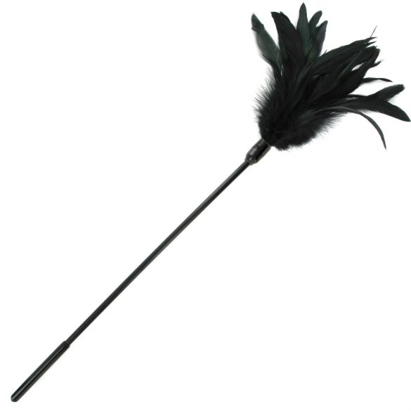 Sportsheets - Feather Tickler with Long Handle (Black) 