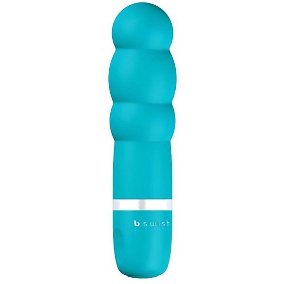 B SWISH Bcute Pearl - waterproof beaded vibrator (turquoise) 