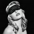 S&M - Satin Eye Mask (Black) 