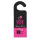 Sex Dice with Door Hanger Set (Black-Pink) 