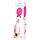 Bodywand Aqua Wand - waterproof massage vibrator (white-pink)