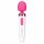 Bodywand Aqua Mini - massager vibrator (white-pink)