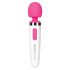 Bodywand Aqua Mini - Rechargeable Waterproof Massager Vibrator (White-Pink) 