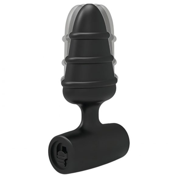 Love Plug - Mini Anal Vibrator (Black) 