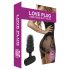 Love Plug - Mini Anal Vibrator (Black) 