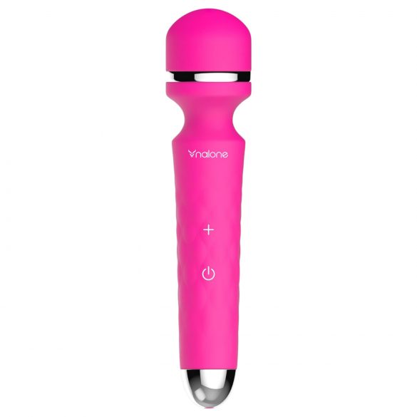 Nalone Rock Wand - Rechargeable Massage Vibrator (Pink) 