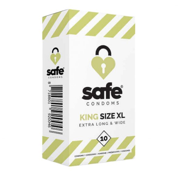 SAFE King Size XL - Extra Large Condoms (10pcs) 