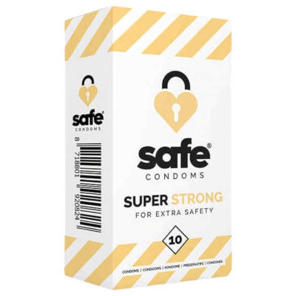 SAFE Super Strong - Extra Strong Condoms (10pcs) 