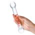 GLAS - Double-Ended G-Spot Glass Dildo (Transparent) 