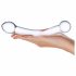 GLAS - Double-Ended G-Spot Glass Dildo (Transparent) 