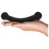 GLAS - Double-Ended Glass Dildo (Black) 