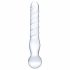 GLAS - Double-ended Glass Dildo (Transparent) 