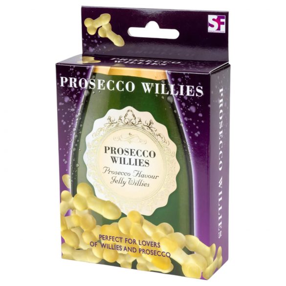 Prosecco Willies - sparkling willy gummy candy (120g)