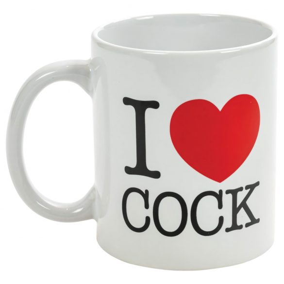 I Love Cock - Mug (Black) 