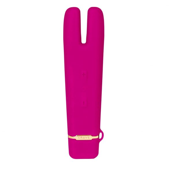 Crave Duet Flex - Rechargeable Clitoral Vibrator (Pink) 