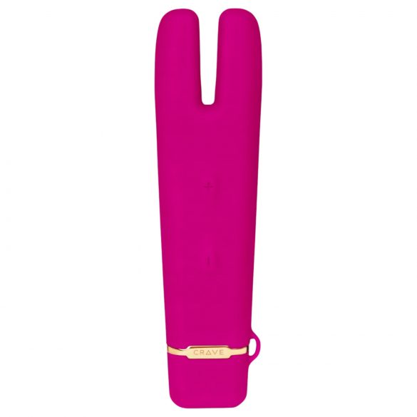 Crave Duet Flex - Rechargeable Clitoral Vibrator (Pink)