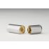 Crave Bullet - Rechargeable Mini Lipstick Vibrator (Silver-Gold)