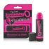 Screaming Lipstick Vibrator - Black and Pink 