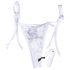 MySecret Screaming Panties - Radio-Controlled Vibrating Panties - White (S-L) 