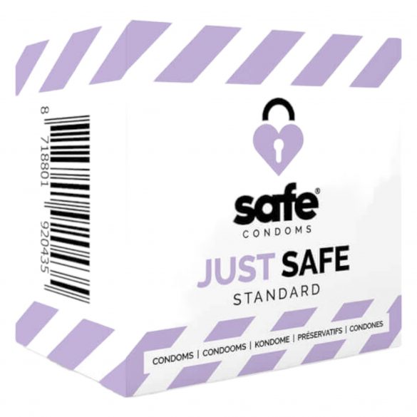 SAFE Just Safe - Standard Vanilla Condoms (5 pcs) 