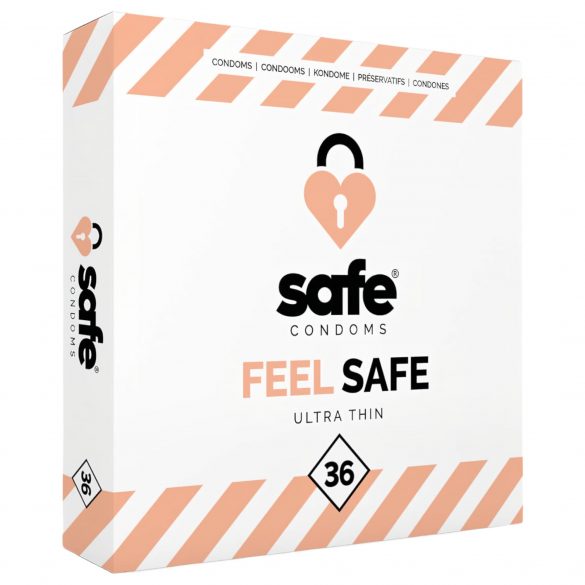 SAFE Feel Safe - Slim Condoms (36pcs) 