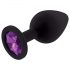 Rianne - 3-Piece Silicone Anal Plug Set (Black)