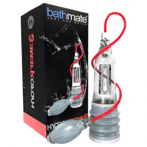 BathMate Xtreme Hydromax 5 - Transparent Hydropump Set 