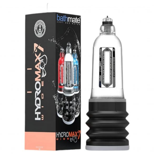 Bathmate Hydromax 7 Wide - Clear Hydropump 