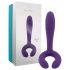 Rianne Duo - Waterproof, Rechargeable Couples Vibrator (Purple) 