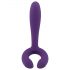 Rianne Duo - Waterproof, Rechargeable Couples Vibrator (Purple) 