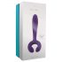 Rianne Duo - Waterproof, Rechargeable Couples Vibrator (Purple) 