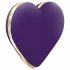 RS Icons Heart - Rechargeable Clitoral Vibrator (purple) 