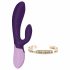 Rianne Essential Xena - Battery Operated Clitoral Vibrator (Dark Purple) 