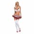 Obsessive Schooly - Schoolgirl Costume Set (6 Pieces)  - L/XL