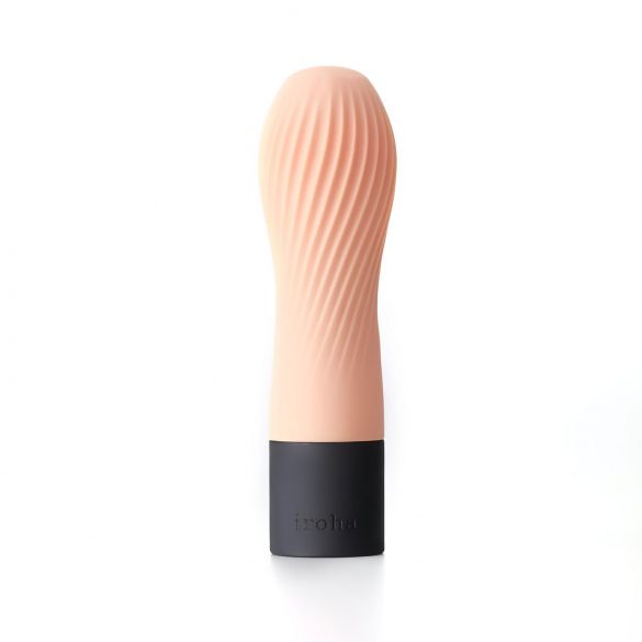 TENGA Iroha Zen - Hanacha Super Soft Silicone Vibrator (Peach) 