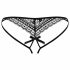 Obsessive Picantina - Black Double Strap Women's Panties 