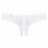 Obsessive Alabastra - Floral Bow Open Women's Thong - White 