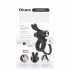 Screaming O Ohare - Rechargeable, Bunny, Vibrating Cock Ring (Black) 