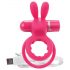 Screaming O Ohare - Rechargeable Rabbit Vibrating Cock Ring (Pink) 