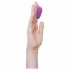 B SWISH Basics Silicone Finger Vibrator (Purple) 