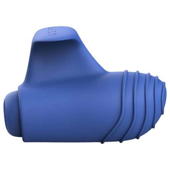 B SWISH Basics - Silicone Finger Vibrator (Blue) 