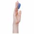 B SWISH Basics - Silicone Finger Vibrator (Blue) 