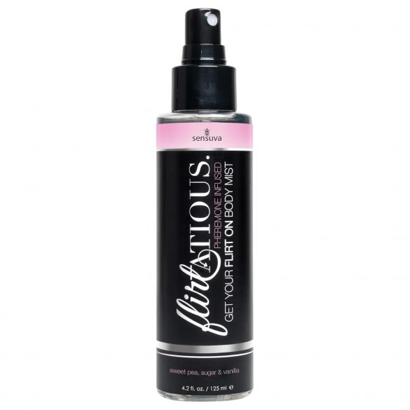 Sensuva Flirtatious - Pheromone Body Spray - Vanilla & Sweet Pea (125ml) 