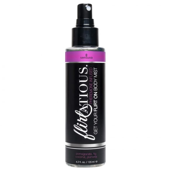 Sensuva Flirtatious - Pheromone Body Spray - Pomegranate Coconut (125ml) 